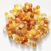 100 4mm Faceted Topaz Firepolish Bead Mix